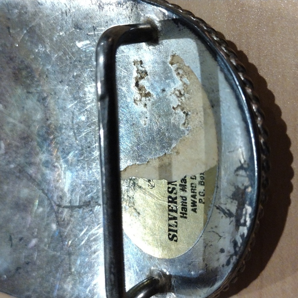 Montana Silver Smith's Belt buckle - Picture 3 of 3